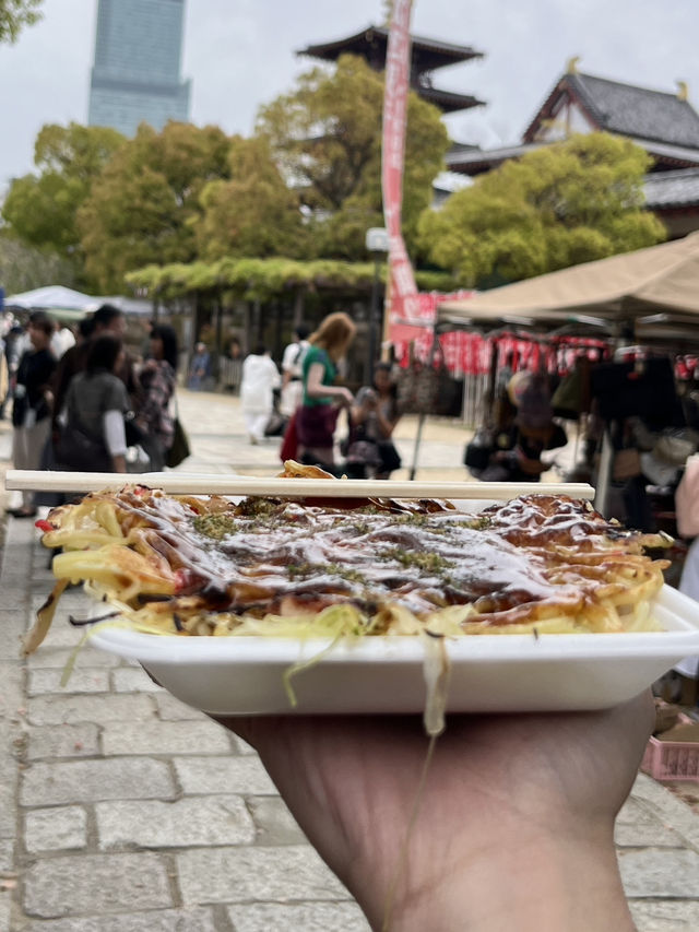 🗼⛩️ Half a Day in Osaka – From Neon to Nirvana