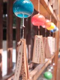 Wind chimes and Pinwheels