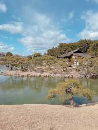 岡山後樂園🇯🇵！日本三大庭園之一！📸 靚爆！