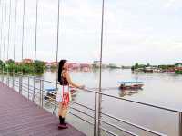 สะพานแขวนวัดใหญ่ สมุทรสงคราม