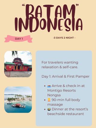 Itinerary Batam: Liburan Sehat & Spa