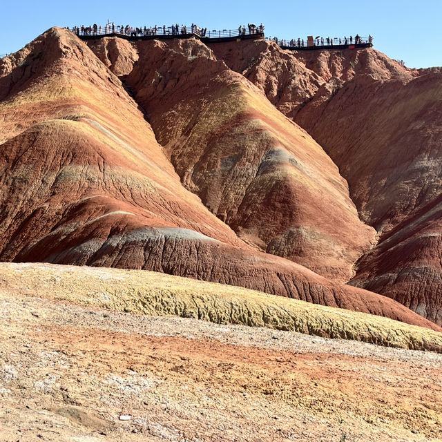 🌈 Zhangye Danxia — Walking Through a Painted Landscape 🌈 Zhangye Danxia — Walking Through a Painted Landscape