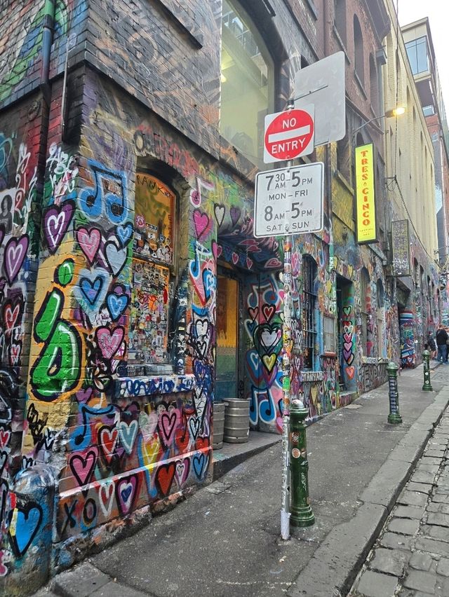 🎨 멜버른 호시어 레인(Hosier Lane)