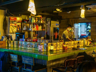 Joseon Pub Eddy, a bar near Seoul National University and Sharosu-gil