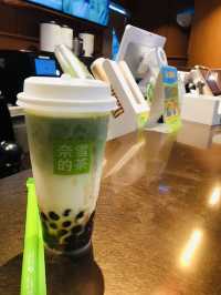 我最喜歡的黑糖珍珠抹茶🍵