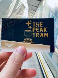 The peak tram, Hong Kong 🚊