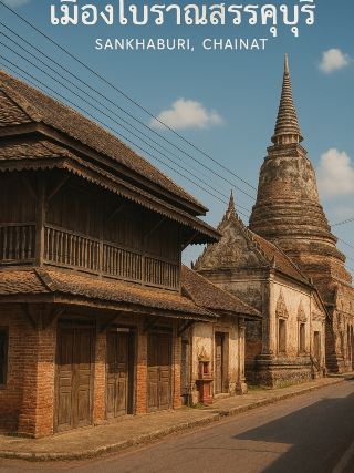 Step back in time at the enchanting "Ancient City of Sankhaburi"