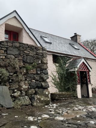 Staying in a Centenary Countryside Stone Cottage in Ireland.