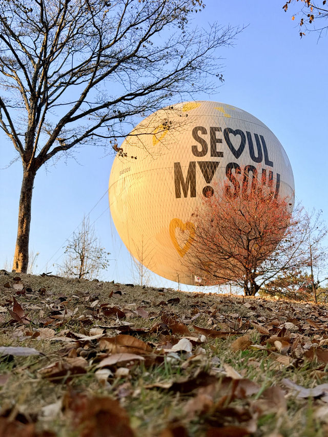 ลอยขึ้นเหนือ Yeouido ชมวิวโซลแบบ 360° จากบอลลูนยักษ์