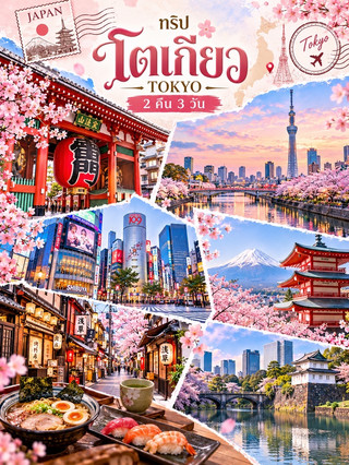 🗼🌸 3 hari di Tokyo, kota yang memadukan pesona budaya tradisional Jepang dengan modernitas kelas dunia.