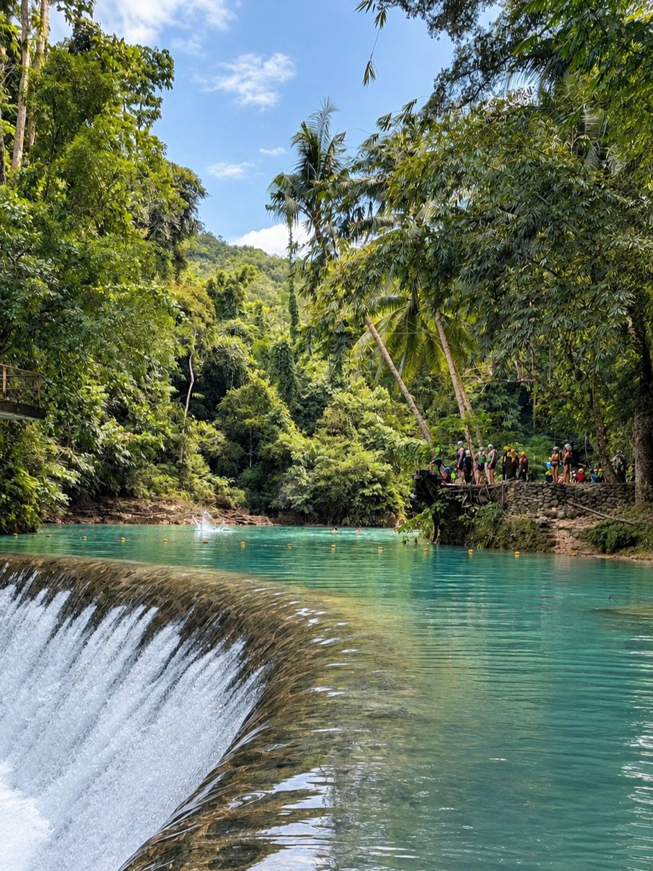 The water was indeed turquoise