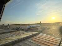 Sunsetty sunset at Eindy Airport 