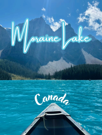 🏞️ Moraine Lake: 2-Day Adventure 🛶🌄