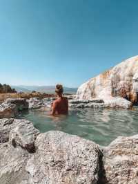 Travertine Hot Springs was great 🇺🇸