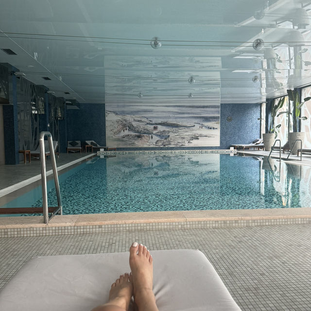 Living the solo dream… - this is a perfect town and hotel to be.