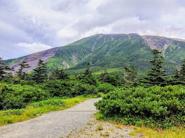 Such a panoramic view of the mountain 