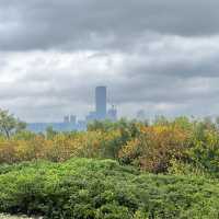打卡深圳灣流花山公園
