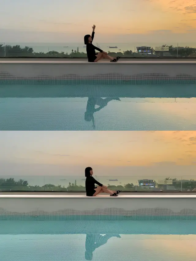 北海銀灘簡約風酒店，日落最佳觀賞處