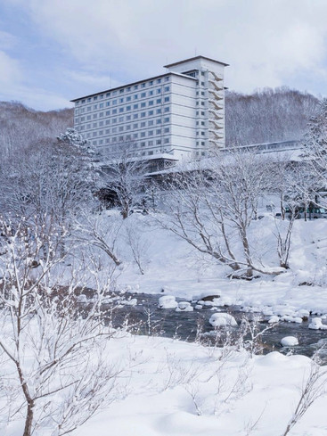 Hokkaido Forest Snow Viewing Open-air Bath Green Wind Resort