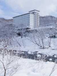 北海道森林賞雪露天浴池綠之風度假村