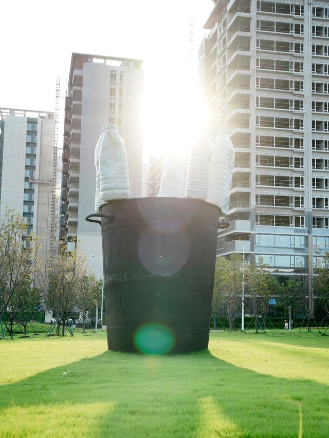 廣州市區的藝術中央公園拍照非常好