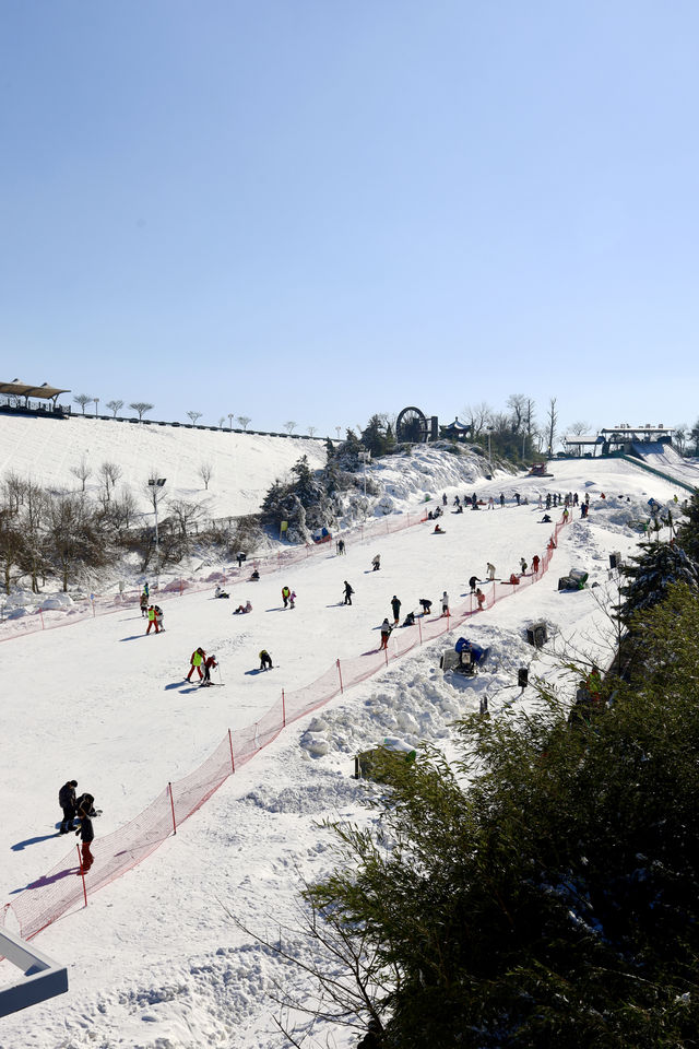 冬日限定快樂安吉餘村承包了！滑雪+溫泉