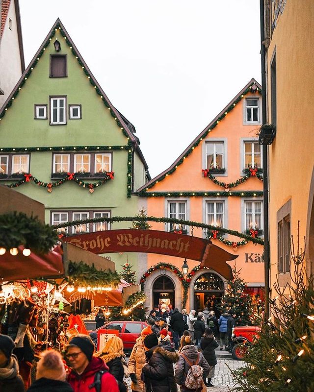 🏰 Explore the Enchanting Rothenburg ob der Tauber Christmas Market 🇩🇪🎄