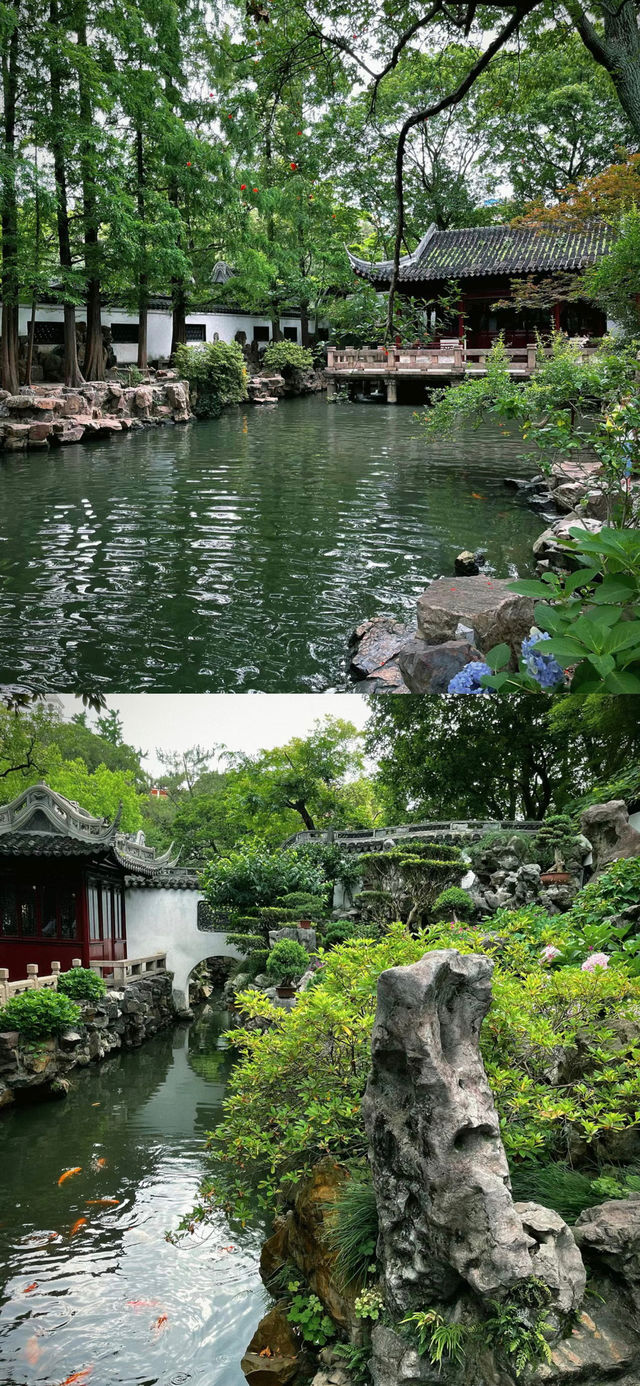 總要到上海觀看個豫園吧！！
