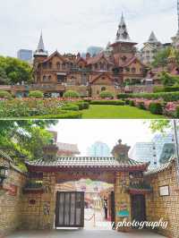 Instantly transported to Northern Europe, the old Shanghai's incredibly beautiful dreamlike garden mansion.