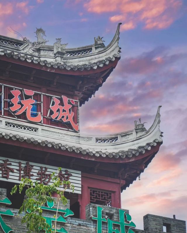 深圳地鐵直達的古風小鎮，羅湖夜市好去處打卡深圳小眾好去處藏