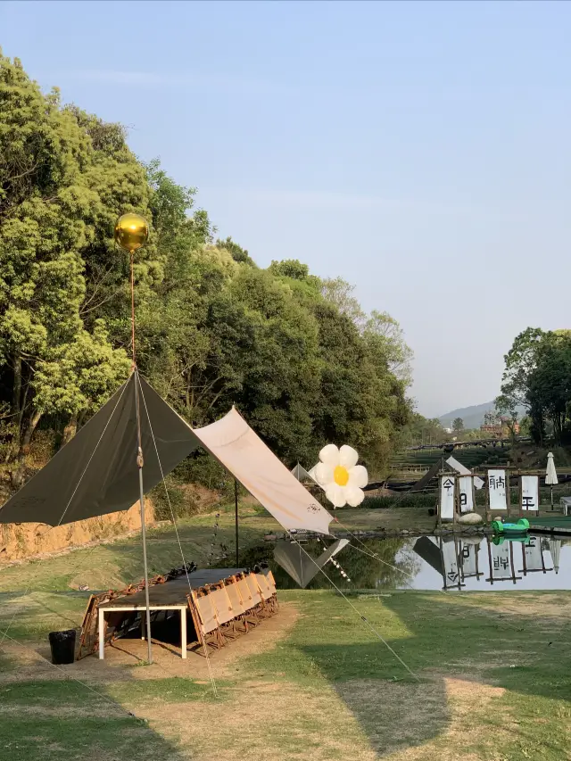 May Day Camping Recommendation | Hangzhou Niche Tea Garden Campsite Super Comfortable~