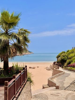 在浙江温州也可以看到超治愈的海島
