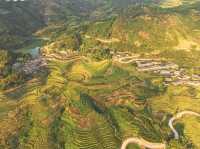 高山雲際梯田，如詩如畫是念山