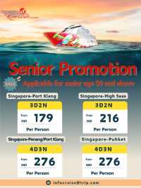 🎊sale！！Senior promotion on Genting Dream🛳️