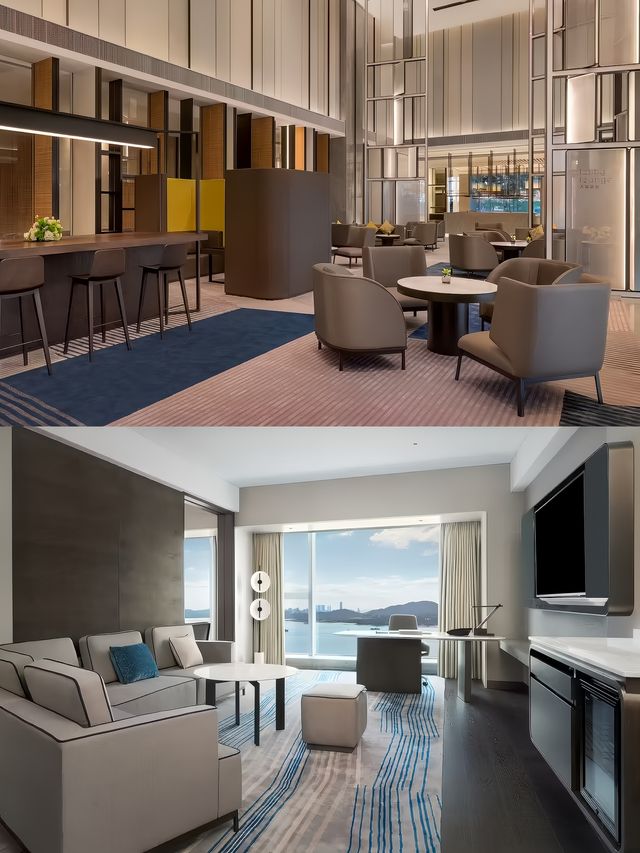 廈門集美海景皇冠假日酒店。 廈門集美海景皇冠假日酒店。