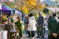 京都楓葉非凡體驗｜紅葉公園手工市集。