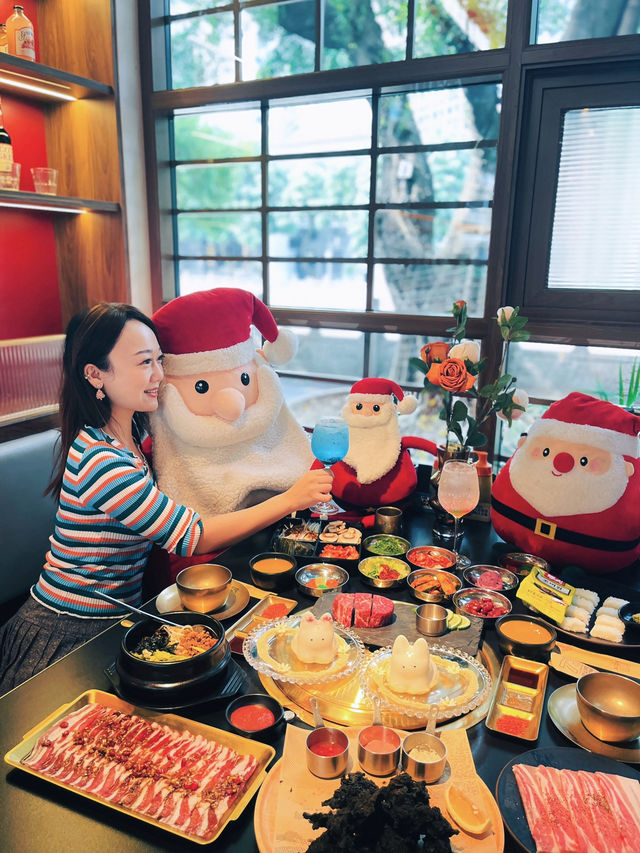 廣州聖誕🎄與聖誕老人一起吃烤肉