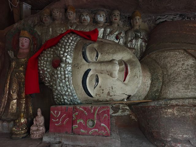 四川.樂至縣.睏佛寺摩崖造像