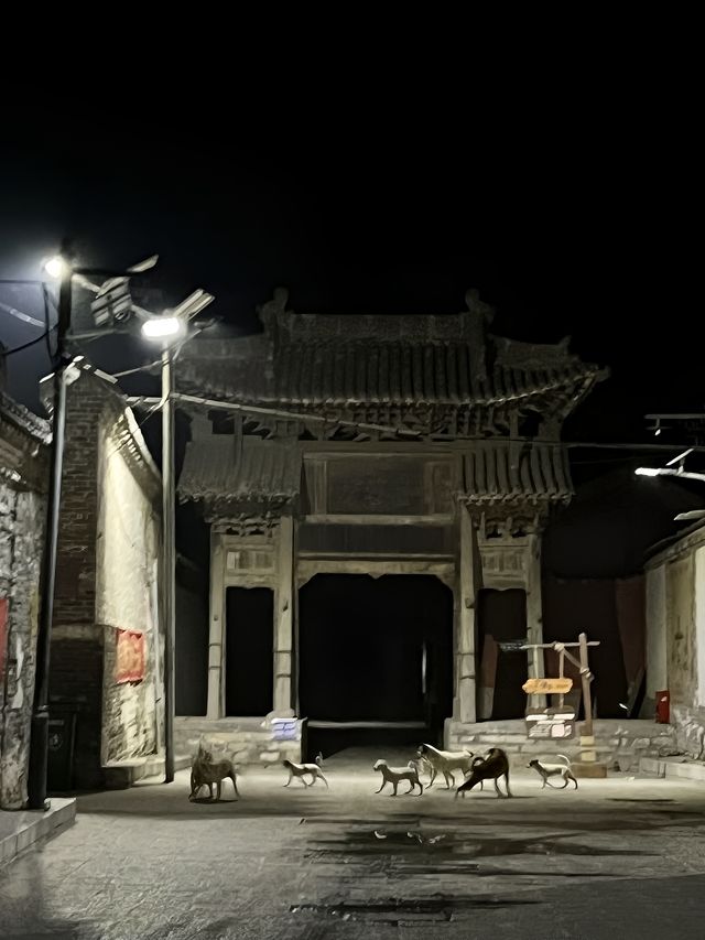 夜訪汾城古建築群失敗！被汪汪隊攔下