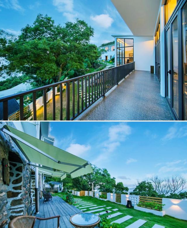 聆聽海浪，觀賞日出：三面環海的台州崖居海景民宿