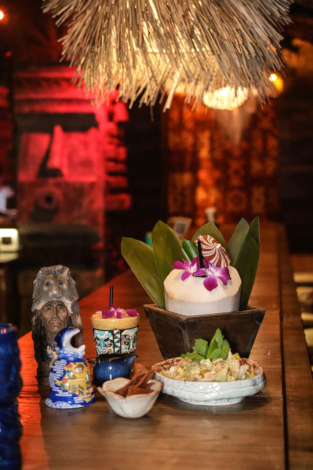 酒鬼集合南太平洋嘅tiki嚟廣州la