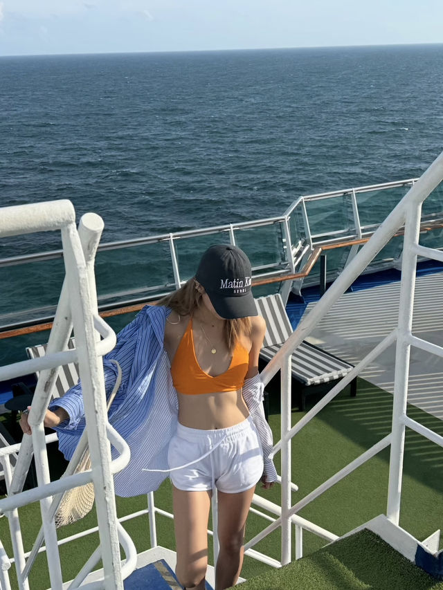 香港出發！麗星郵輪陽台房初體驗🛳️