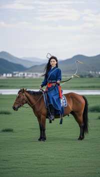 鄱陽湖草原騎馬體驗