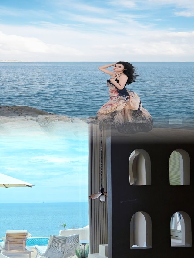 這家民宿的海景落地窗，隨手一拍就是大片！