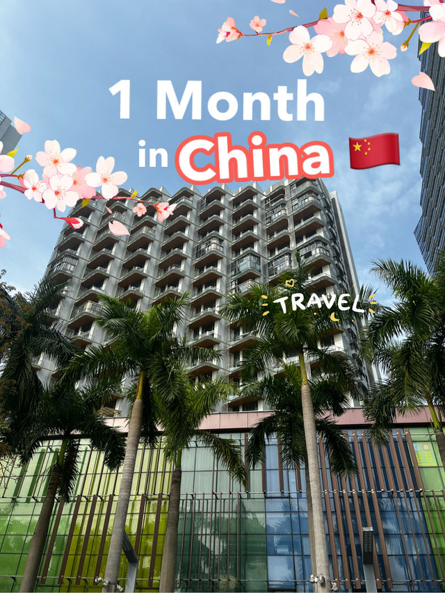 1 month in China!! 🇨🇳 