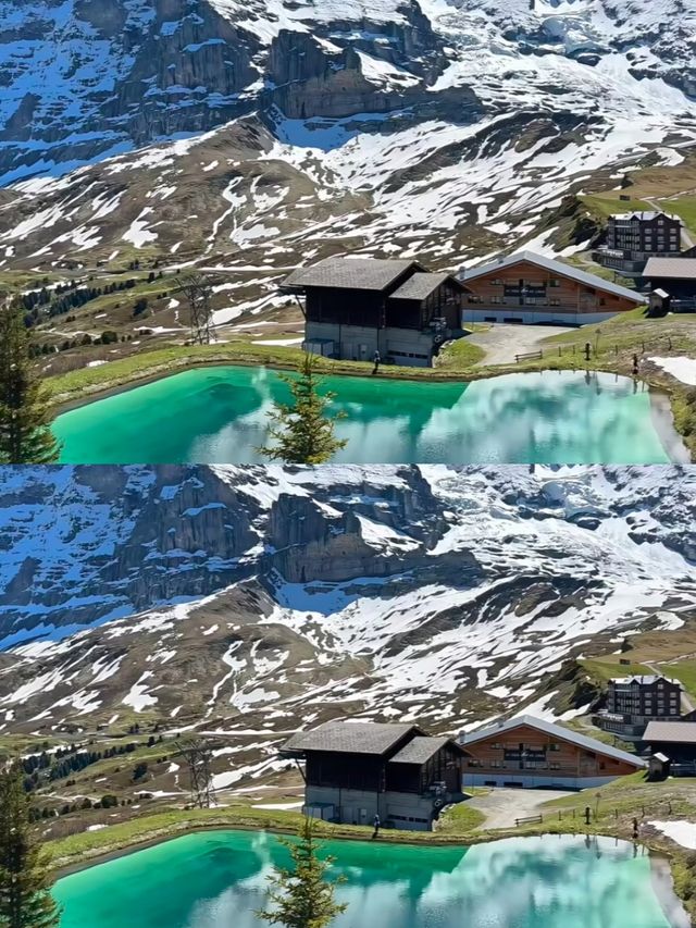 是誰闖入了瑞士少女峰的童話世界裡！