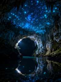 新西蘭懷托摩螢火蟲洞|闖入地下銀河的奇幻攻略