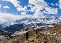 雪山之眸：野馬海子與貢嘎山系的冬日對話