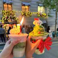 Shanghai’s Cutest Christmas Drinks on Xinle Road 🎄✨