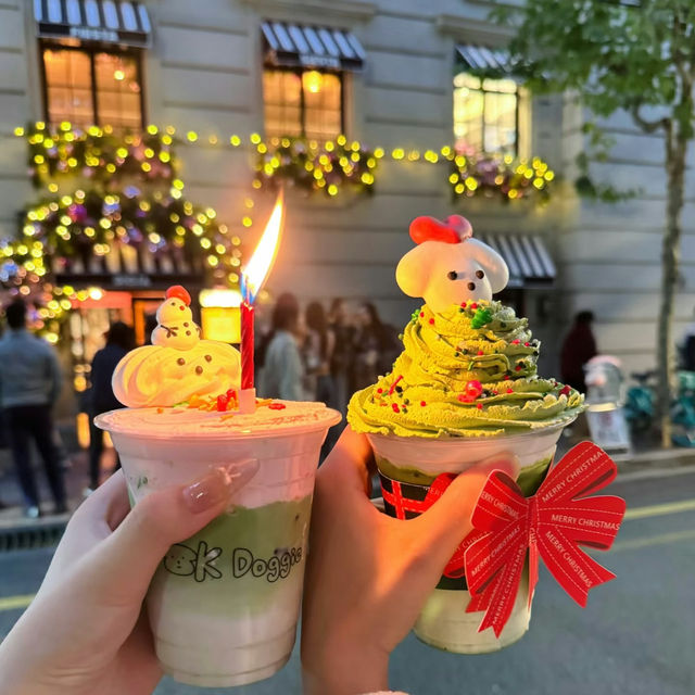 Shanghai’s Cutest Christmas Drinks on Xinle Road 🎄✨